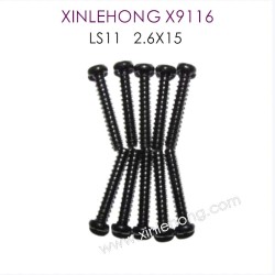 15-LS11_XINLEHONG-X9116_Parts_Round_Headed_Screw_2.6X15PBHO
