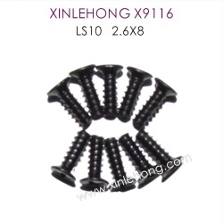 15-LS10_XINLEHONG-X9116_Parts_Countersunk_Head_Screw_2.6X8KBHO