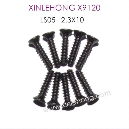 15-LS05_XINLEHONG_Toys_X9120_Parts_Countersunk_Head_Screw_2.3X10KBHO