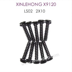 15-LS02_XINLEHONG_Toys_X9120_Parts_Countersunk_Head_Screws_2X10KBHO
