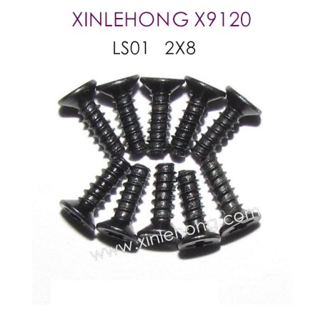 15-LS01_XINLEHONG_Toys_X9120_Parts_Countersunk_Head_Screws_2X8KBHO