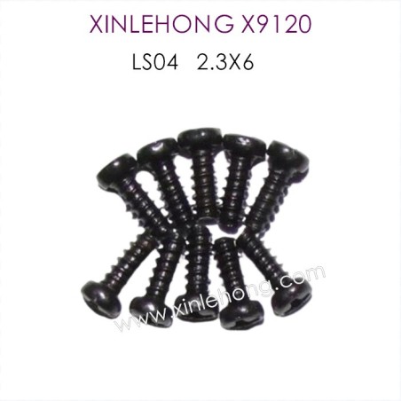 15-LS04_XINLEHONG_Toys_X9120_Parts_Round_Headed_Screw_2.3X6PBHO