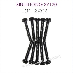 15-LS11_XINLEHONG_Toys_X9120_Parts_Round_Headed_Screw_2.6X15PBHO