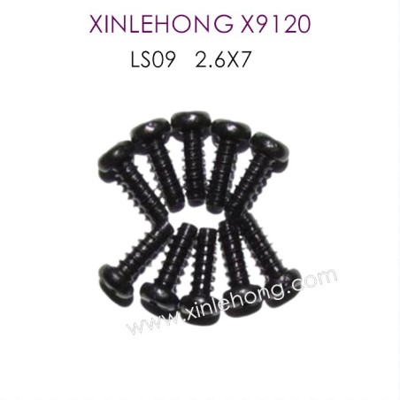 15-LS09_XINLEHONG_Toys_X9120_Parts_Round_Headed_Screw_2.6X7PBHO