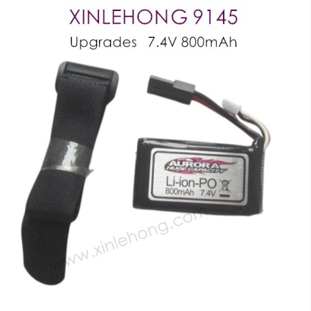 1-XINLEHONG-TOYS-9145-Parts-Upgrade_Battery_7.4V_800mAh+Battery_Bandage-2