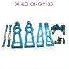 40D-XINLEHONG-9135-Upgrade-Front_Swing_Arm_kit_Blue-3