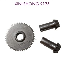003-XINLEHONG_9135_Upgrade_Metal_Spure_Gear_Black-2