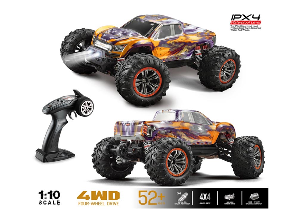XINLEHONG TOYS Q601 RC CAR ORANGE-1